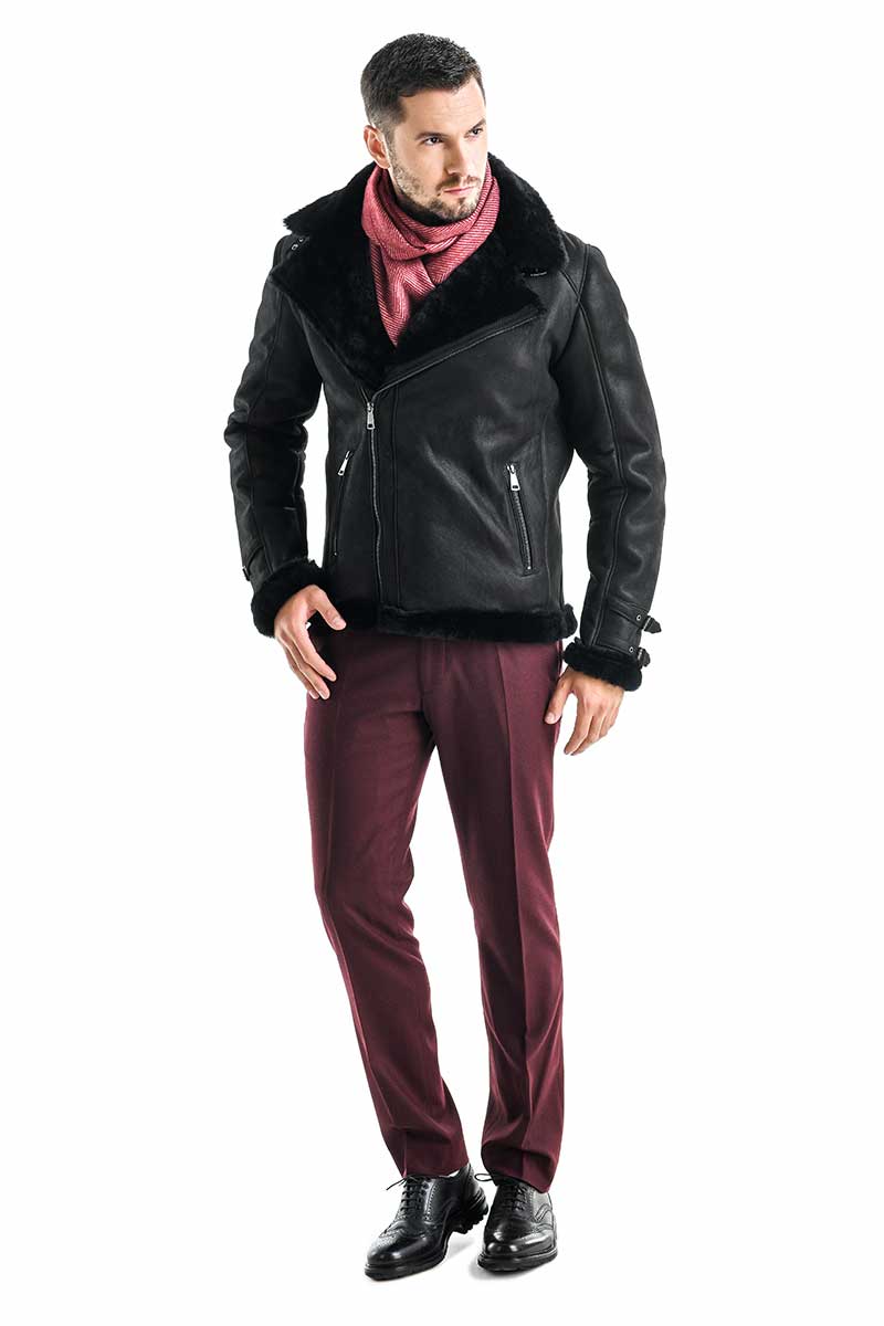 Fur coat 353 black 5