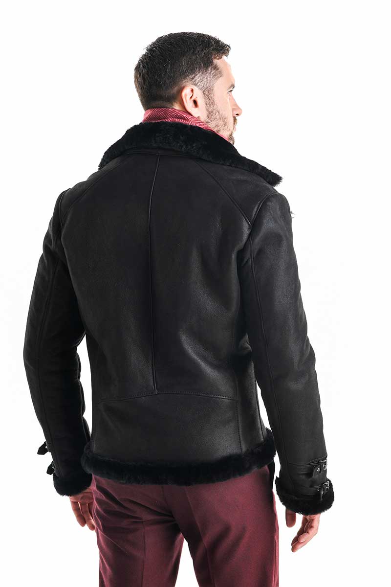 Fur coat 353 black 7