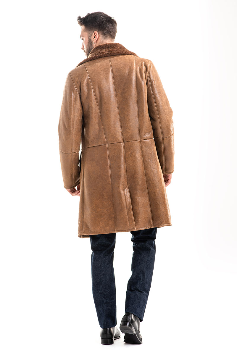 Fur coat 359 cognac 4