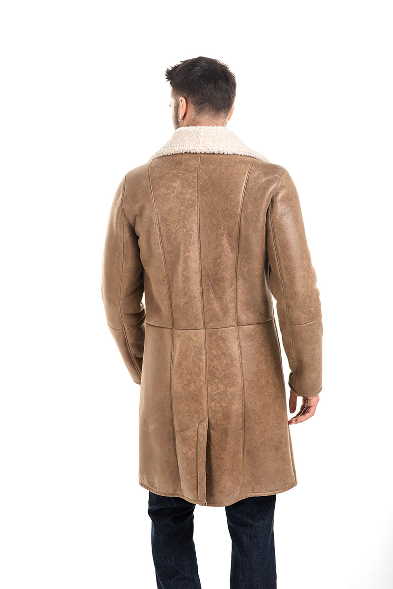Fur coat 359 light brown 2