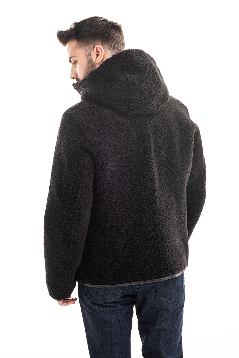 Fur coat 360 black 5