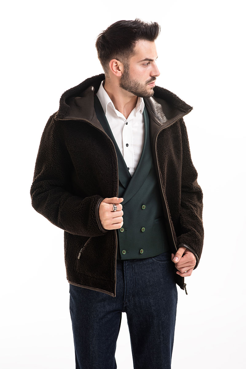 Fur coat 360 brown 6