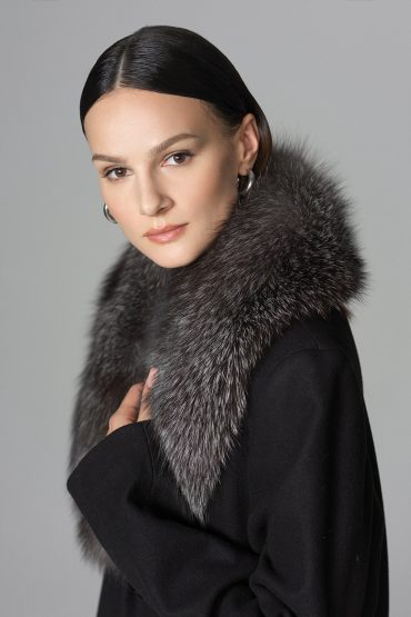 Fur collar 617 silver 2 1 Fur collar 617 silver 2 1