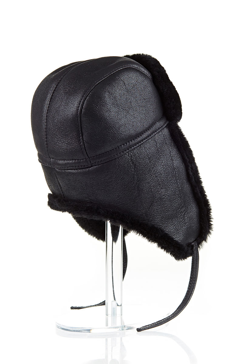 Fur hat 502 black 2