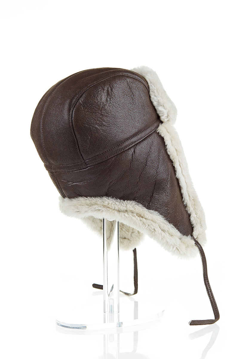Fur hat 502 brown 2