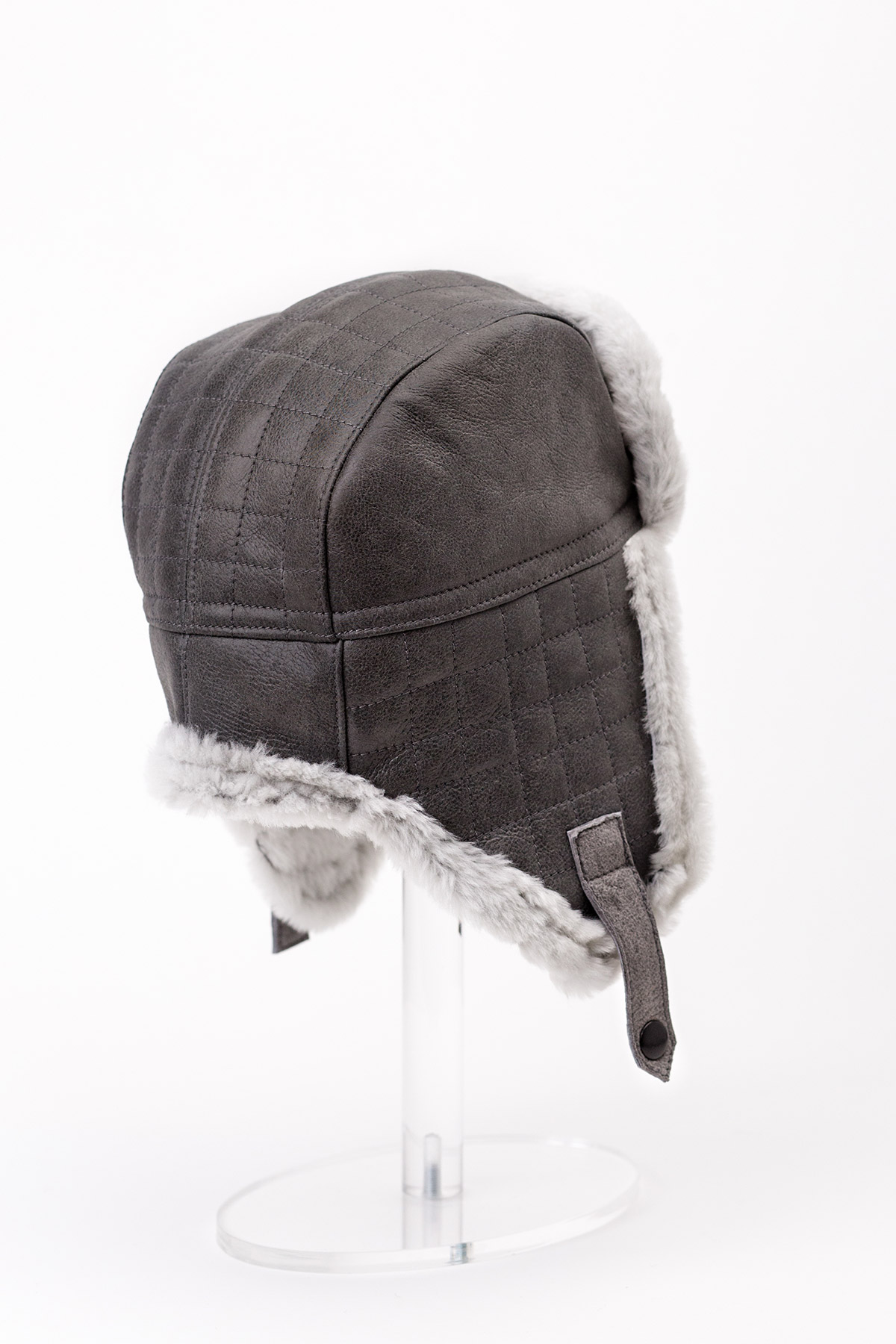 Fur hat 514 grey 2