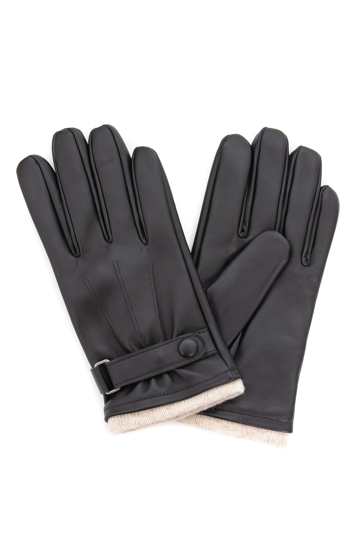 Leather gloves M218 black 2