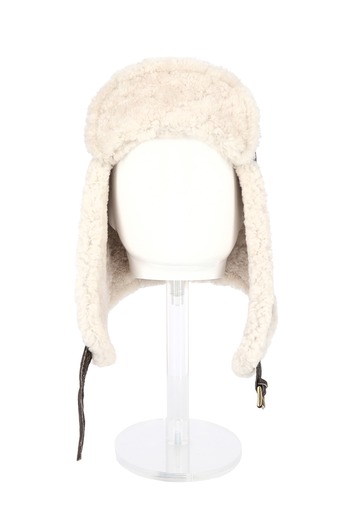 Merino Shearling fur hat for men 518 brown white 2 Merino Shearling fur hat for men 518 brown white 2