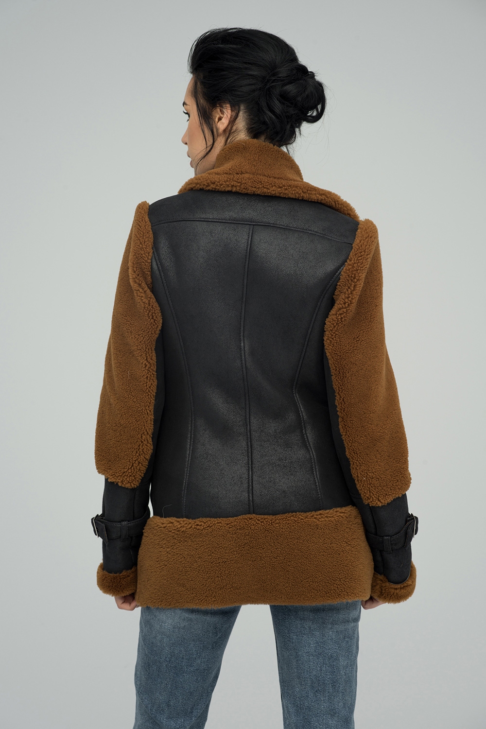 Shearling coat 2044 black 3 Shearling coat 2044 black 3