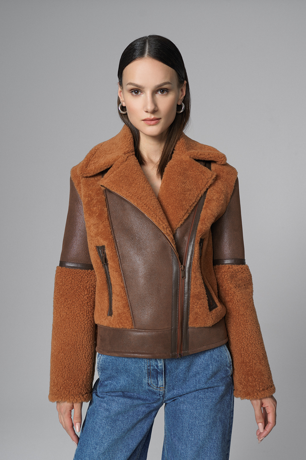 Shearling jacket 2067 cognac 2 Shearling jacket 2067 cognac 2