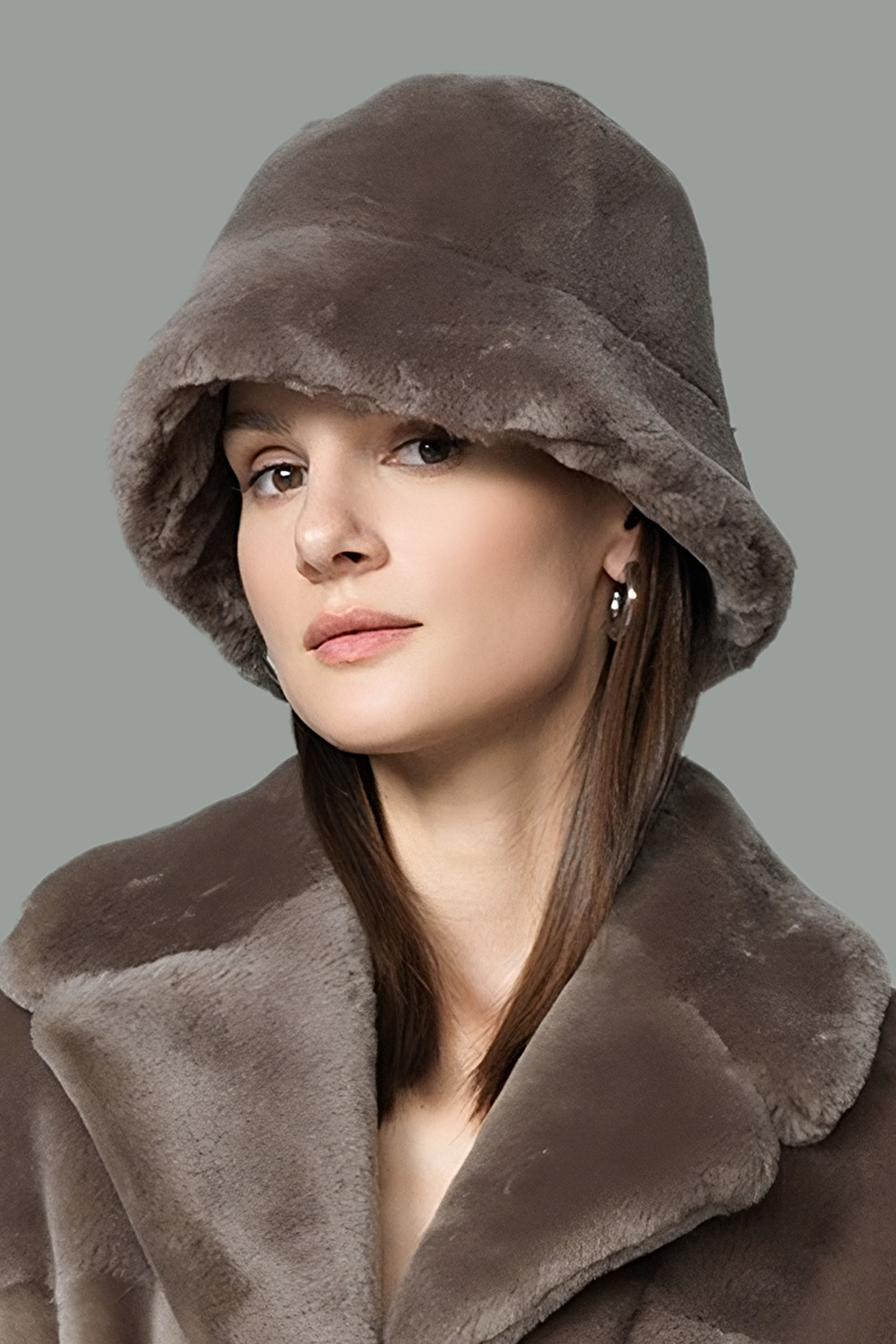 Sheepskin fur hat 543 1