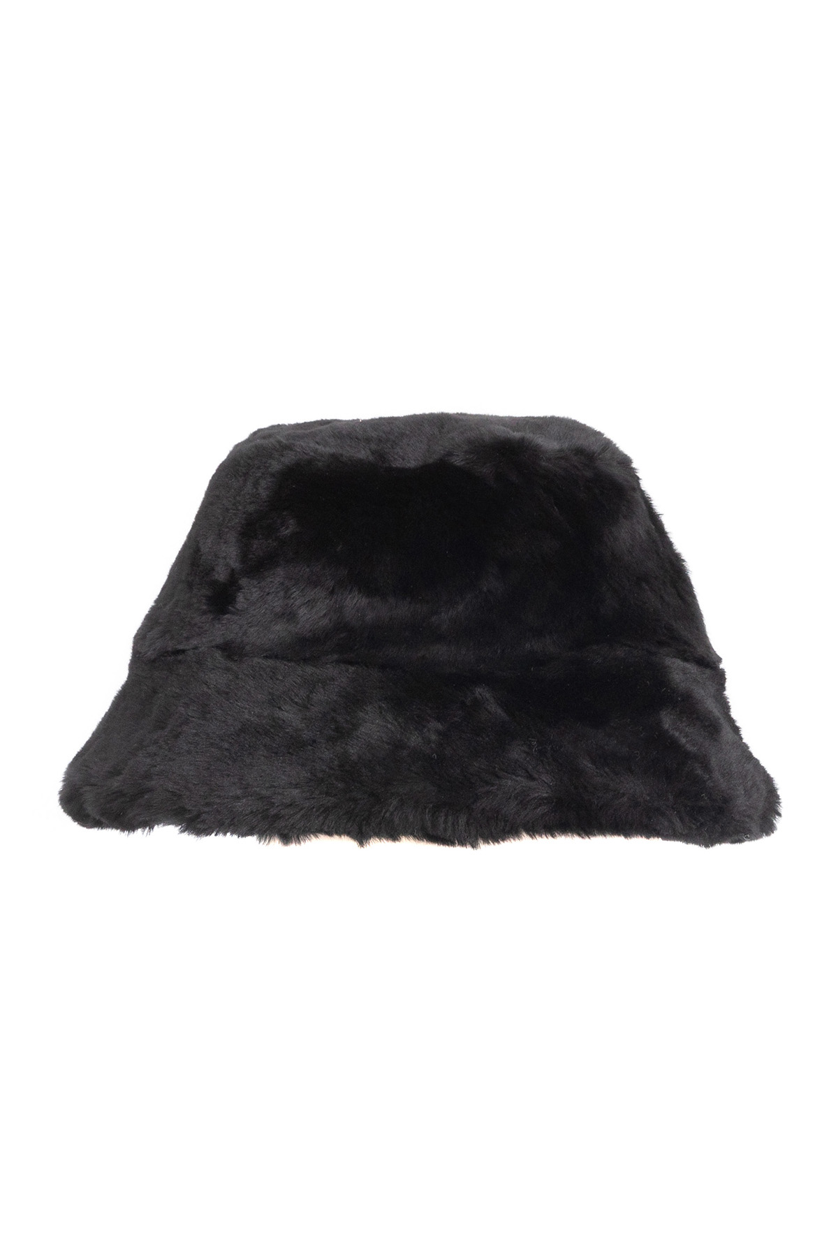 Sheepskin fur hat 543 black 3