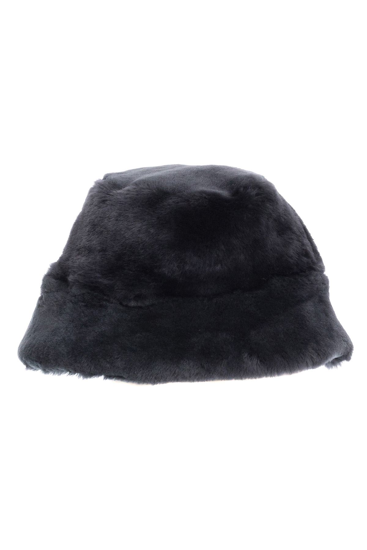 Sheepskin fur hat 543 dark grey 3