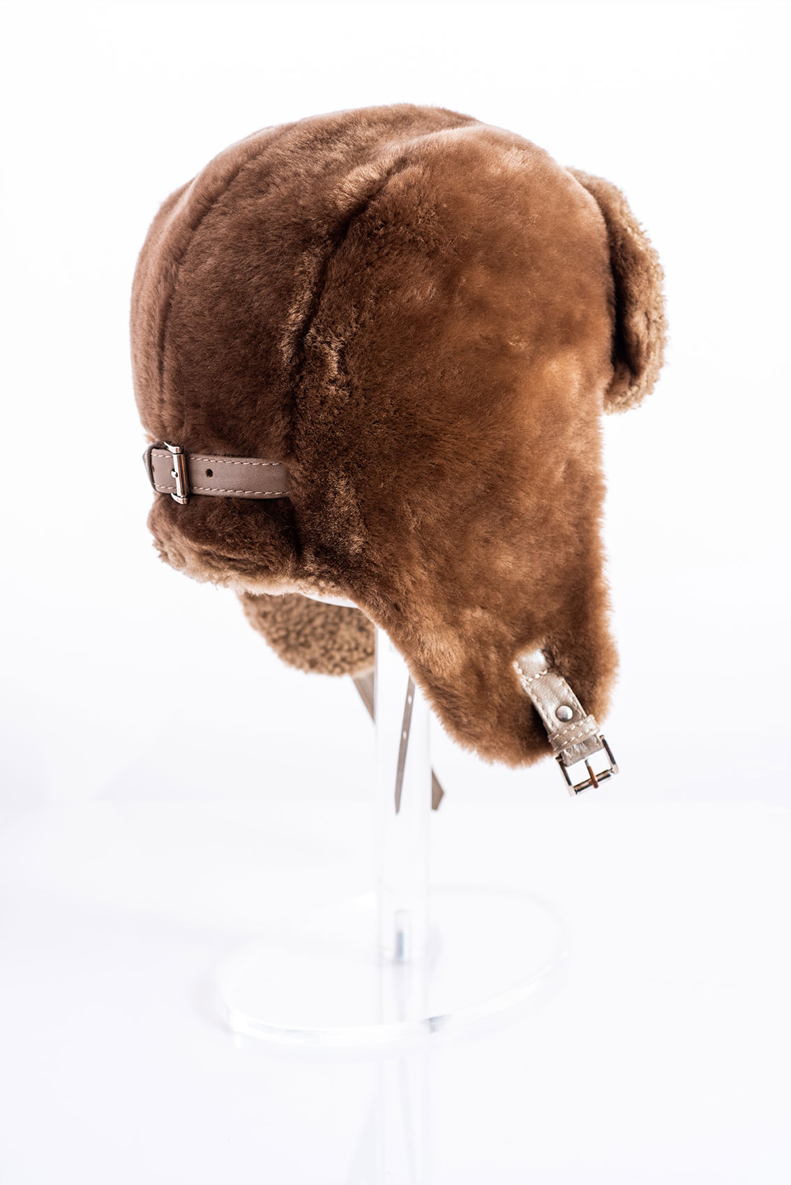 Sheepskin hat 524 brown 2
