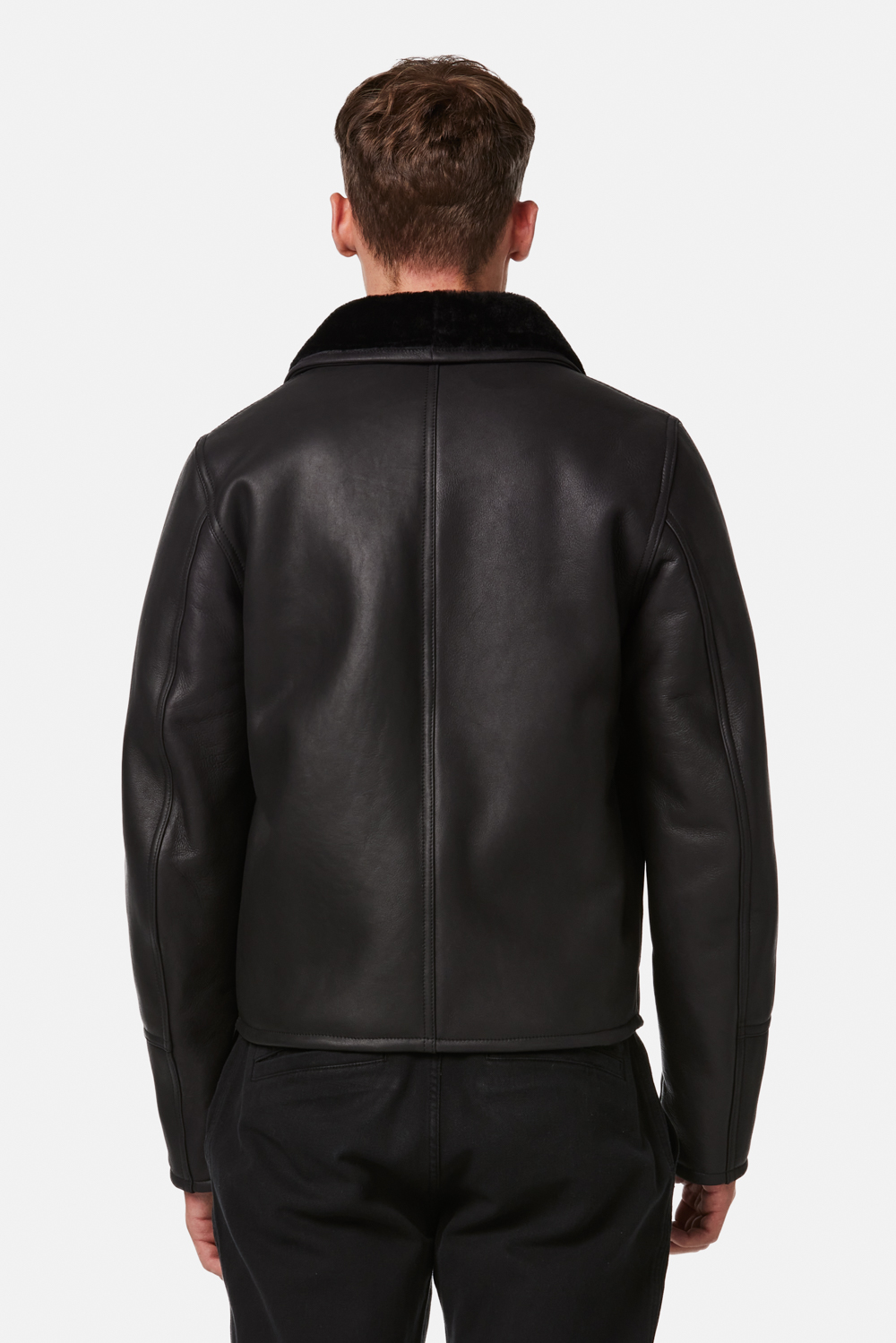 Mens Oversized Sheepskin Jacket 3403 5
