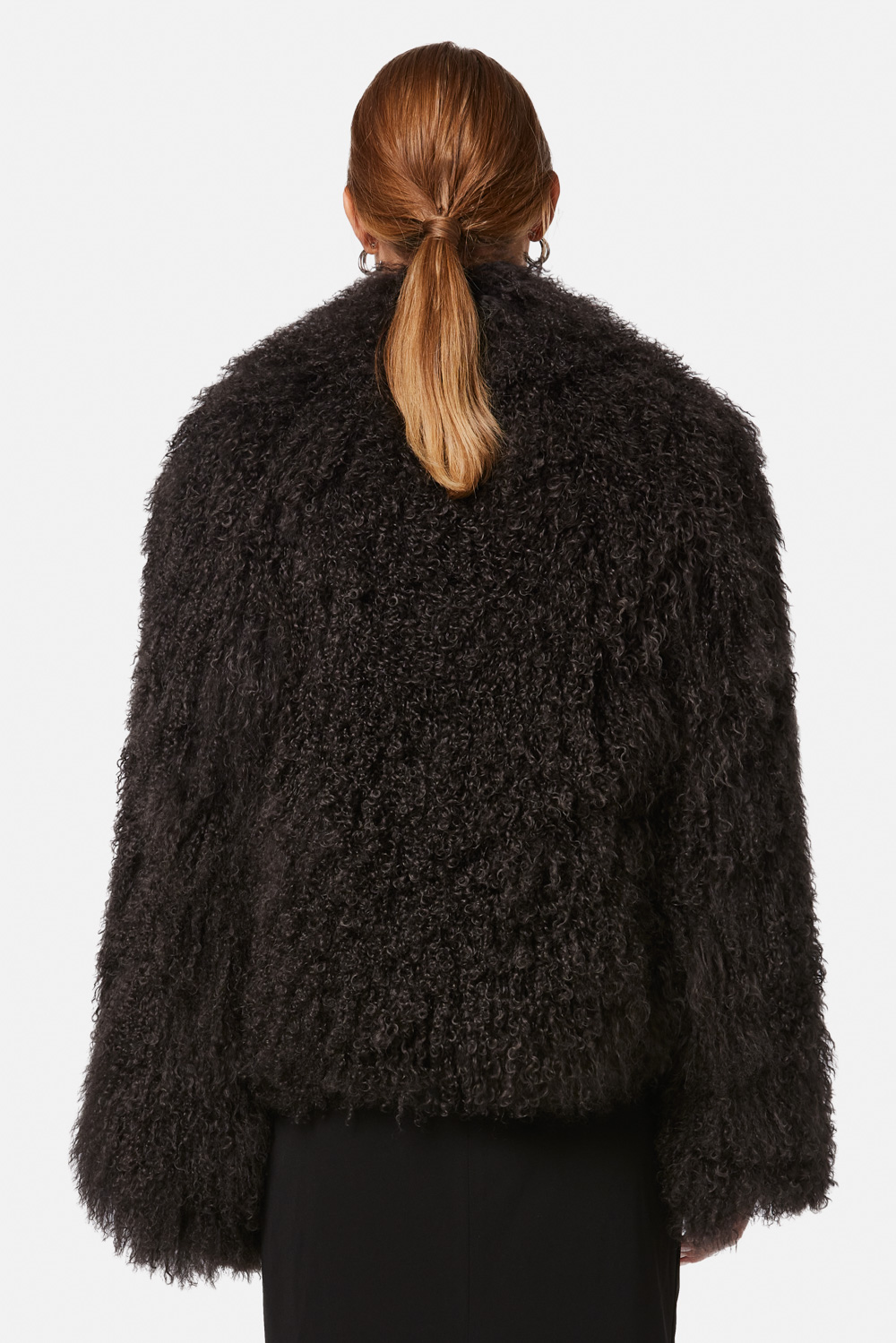 Mongolian Shearling Jacket 2083 brown 2