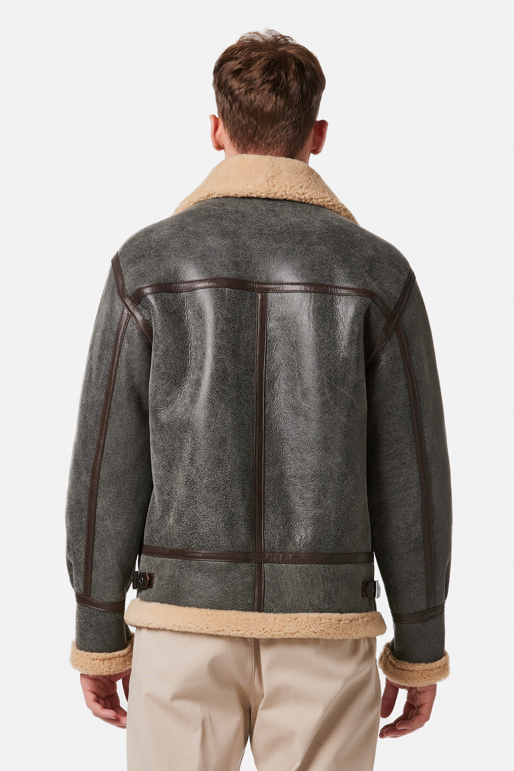 Shearling Jacket 396 grey 3