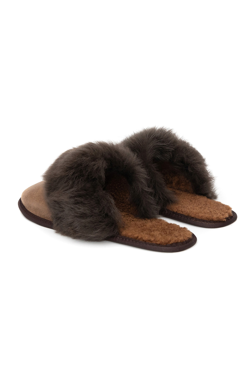 Sheepskin House Slippers 909 taupe 3