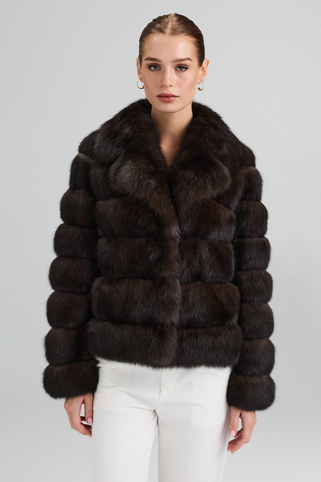 Sable Fur Coat 2105 M (1)
