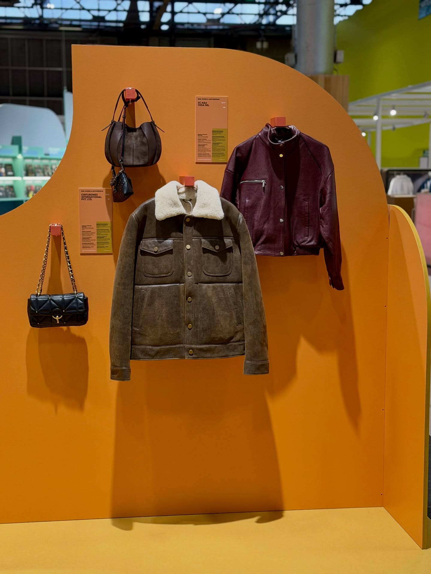 Mens shearling jacket from AA Vesa at Premiere Vision February 2026 - A&A Vesa Shearling Factory Mens shearling jacket from AA Vesa at Premiere Vision February 2026