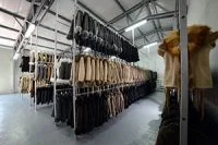 Natural fur and leather coat collection